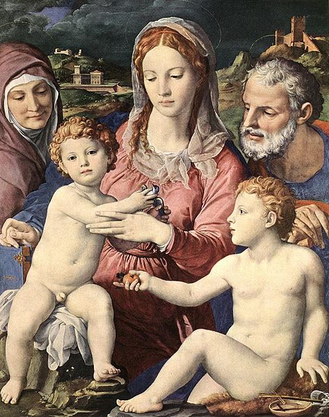 Agnolo Bronzino Holy Family